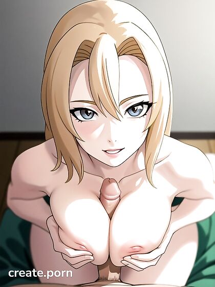 Tsunade from Naruto Enjoying - Mind-Blowing hentai Pleasure with Her Mesmerizing Brown Eyes