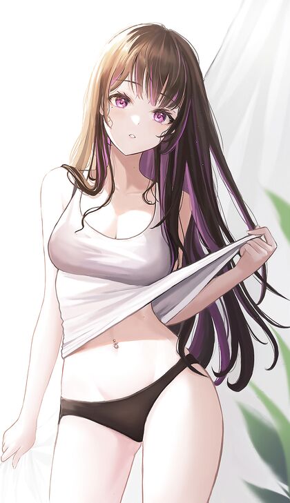 Hella Hot Hentaified Pussy With XXX-Rated Highlighter Tinted Peepers