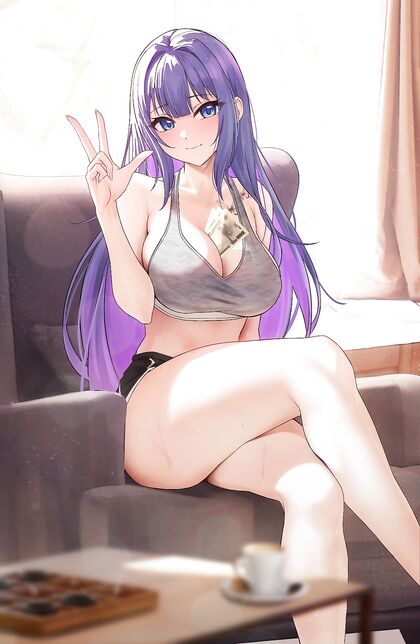 Horny AF Cunt Gets Fucked Harder Than Ever On The Sofa By Her Lover - HENTAI XXX PIC BY SolAr