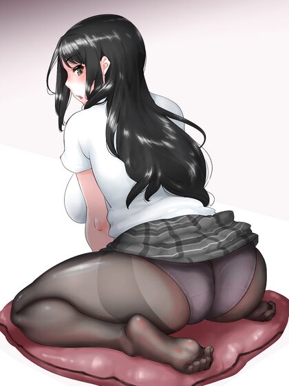Holy shitlords! Pussy pics thru stockings = XXX hentaiforce!
