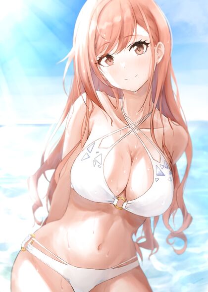 Dude gets lucky AF on hentaibeachwithbustychick! XXX pics inside!