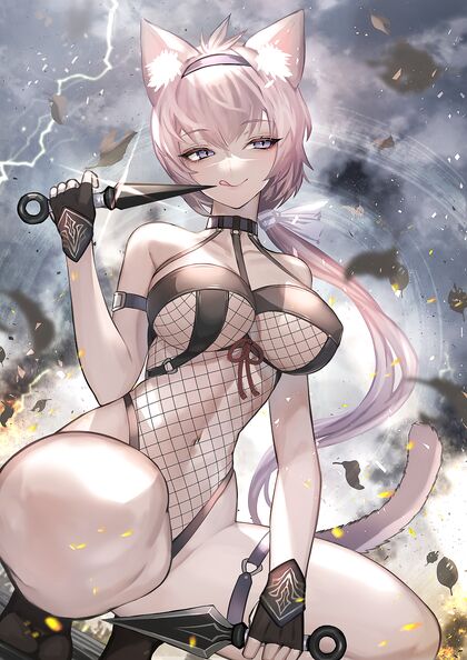 Horny Hired Kitties - Ass-ASSIN CAT Pussycats Go XXX!