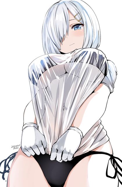 Jizz-soaked HAMAKAZE XXX PIC goes VIRAL - You Won’ta Believe What This Slut Does with Her Tongue!