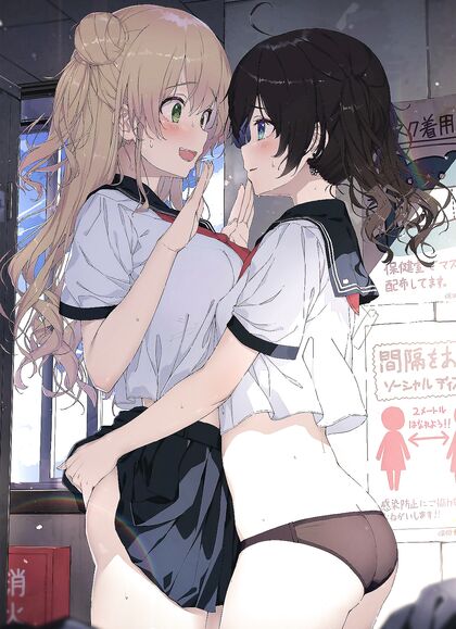Hella Yoni Action in Hentaified Lesbian Lustfest