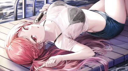 Pic by da Lake - Hentaified Ass-toasting Session on XXX Beach