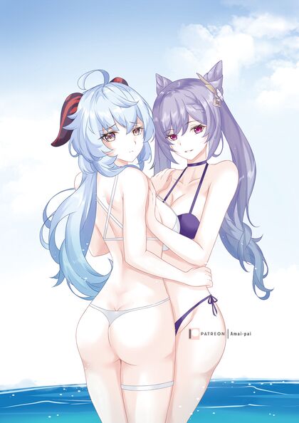 Holy Fuck! Ginyus Dong is So Big He Can Even Cum Inside Keqings Tight Pussy!