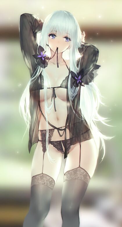 Hella Fine Bitches Rockin’ Black Lingeree for Some Hentaided XXX Action