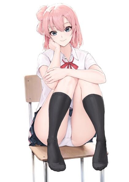 Holy Shit! Yu-giri Masturbating to Hentaï Pics of Hot Anime Chicks!