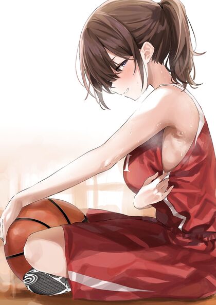 Porno Playtime! Slippery When Wet - Hotties in Sports Bras & Short-Shortz Get Down n Dirty During Hoops Practice!