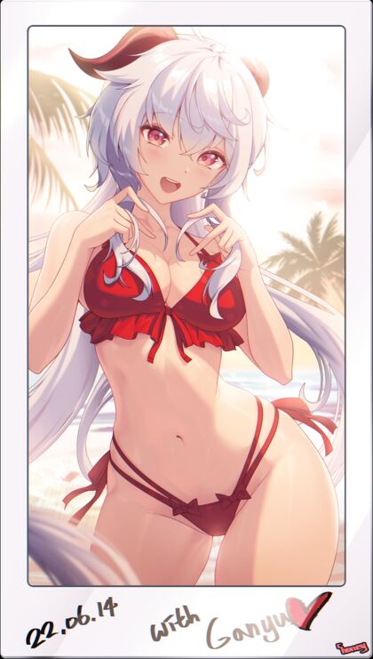 Horny AF Ganny Banging on Beach Sand - XXX HENTAI PIC!