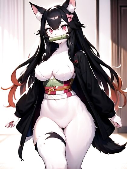 Furry Creatures Engage in Passionate Open-Mouthed Hentai Adventures