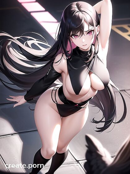 Pale-Skinned Teen 18+ Enjoying Intense Top-Down hentai Action