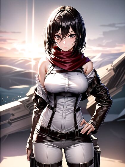 Horny Off-Shoulder Seduction in Solo Hentai Action