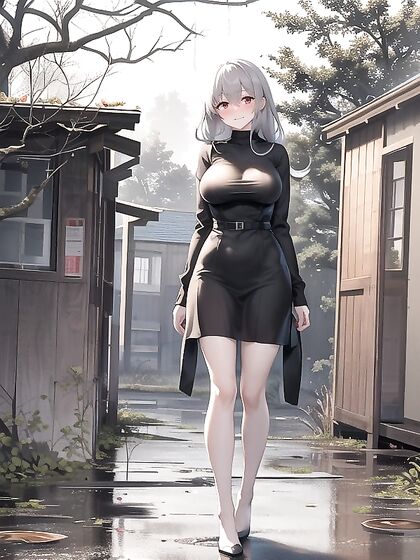 Dim Light and Thick Fog Set the Scene for Faint Cries and Intense Hentai Pleasure