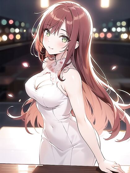 Bust Shots and Intimate Face Touches at the Hentai Party