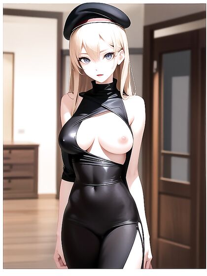 Blonde Sniper Seductively Handles Her Rifle in Steamy Hentai Scenes