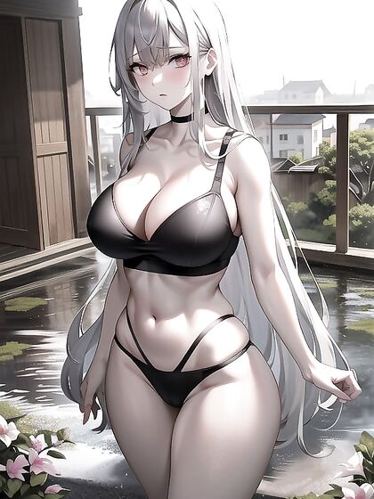 Wilting Flowers and Slow Drizzles in Abandoned Hut Erotic Hentai Scenes