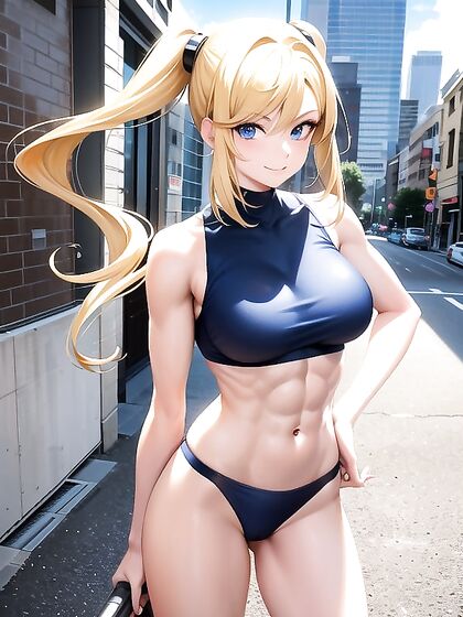 Muscular Stud Takes It Hot and Steamy on the Rooftop in 90s Style Hentai Action