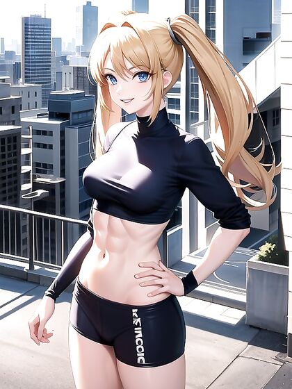Blue-Eyed Beauty with Massive Boobs Seduces in Steamy Hentai Scenes