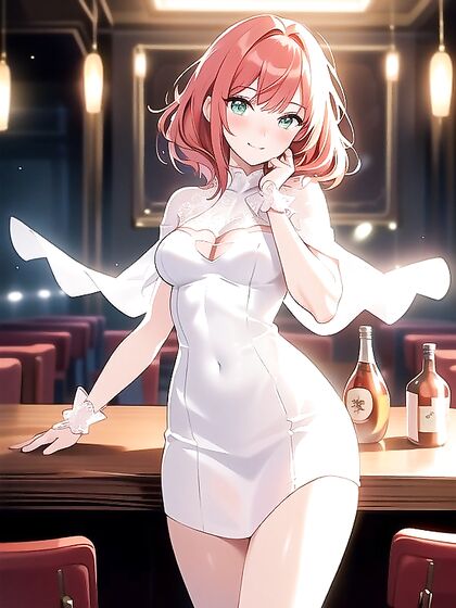 Red-Haired Beauty Heats Up the Party in Steamy Anime Hentai Action
