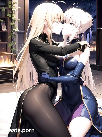 Artoria Pendragon Stands Dominant in Erotic 2-Person Hentai Action