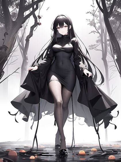 Slow Drizzle and Twisted Tree Branches Set the Mood for Erotic hentai Scenes