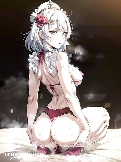 Angry Noelle from Genshin Impact Supports You With Her Sexy Ass in Wild Hentai Scenes