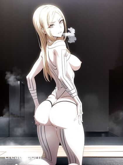 Angry Hentai Chick Stares Down Viewer With Hands-On-Hips Action