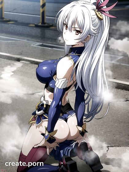 Massive Ass in Hands-On Hips Position for Steamy Hentai Pleasure