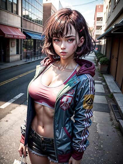 Shizuka from ZOM100 Shows Off Her Amazing Bosoms in Busty Hentai Action