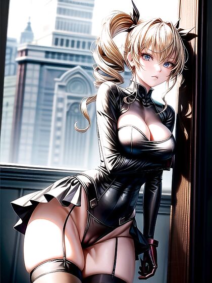 No Panties, Revealing Nape in Steamy Noon Hentai Action