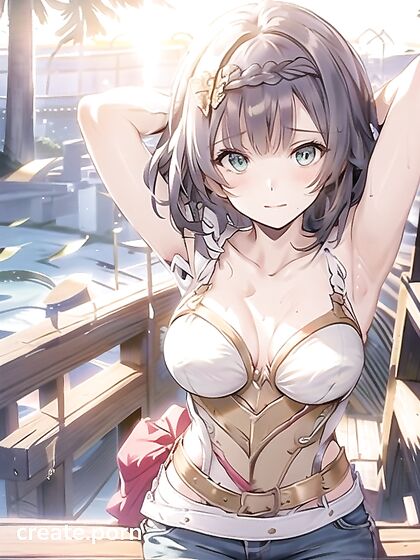 Noelle from Genshin Impact Gets Steamy with Sunny in Horny Hentai Action