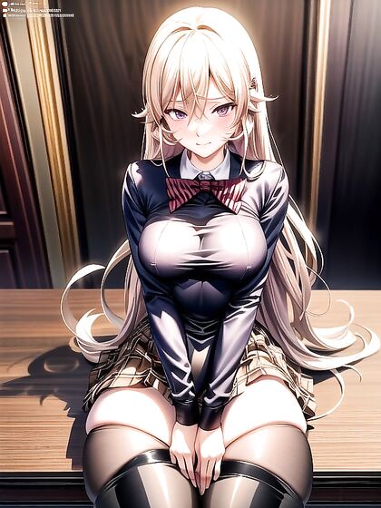 Ultra-Detailed Skirt hentai With Legs Spread Wide for Intense Pleasure