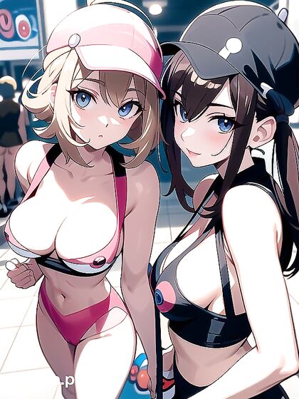 Jesse the Cop Dons Sexy Uniform, Eyes Smoldering as Pokémon Lurk Behind in Hentai AIPorn