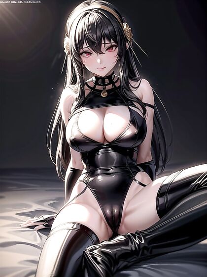 Ultra-Detailed Hentai AI Porn: Sitting Down with Legs Spread Wide Open