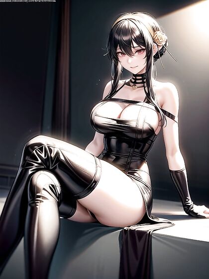 Yor Forger from Spy x Family Cries Happily During Ultra-Detailed Hentai Pleasure