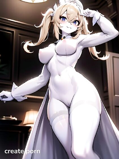 Barbara from Genshin Impact Poses Furrily in Seductive Hentai Scenes