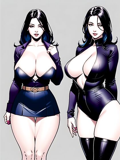 Thigh-High Socks Fantasy in a Comic Hentai Adventure