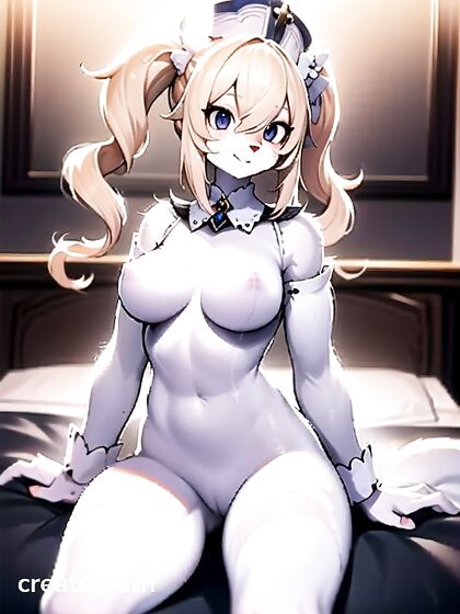 Barbara from Genshin Impact Gets Wild in Furry Hentai Adventures