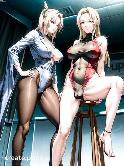 Tsunade from Naruto in Ultra-Detailed Futanari Hentai Pleasure
