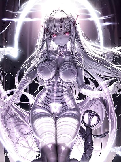 Intricately Detailed Internal View of Solo Hentai Pleasure Sessions