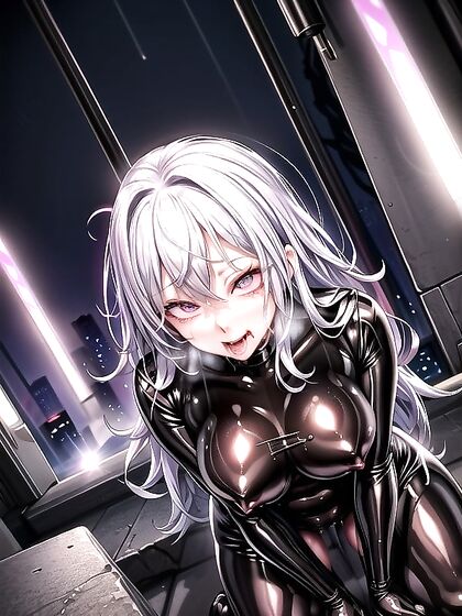 Glowing Purple Light Embraces You in This Seductive 18+ Hentai Fantasy