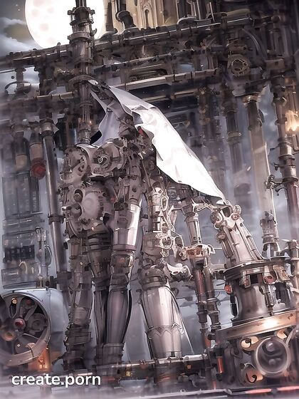 Boy 18+ and Girl 18+ Explore Mechanical Legs and Textile Shading inSTEAMy Hentai Fun