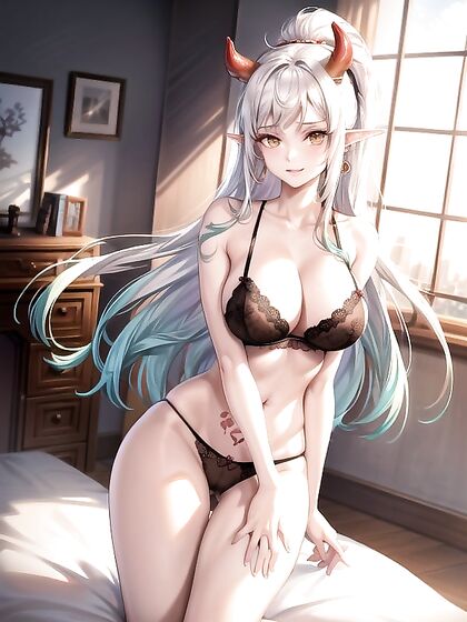 Red-Haired Beauty Gets Happy in Detailed Hentai Action