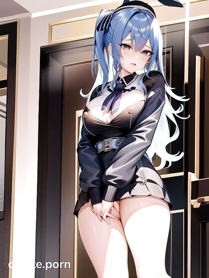 Massive-Ass Bunny Girl 18+ Gets Her Boobs Grabbed in Wild Hentai Action