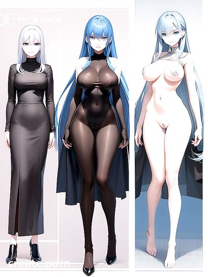 Blue-Haired, Blue-Eyed Teen 18+ Seduces in Mind-Blowing Hentai Action