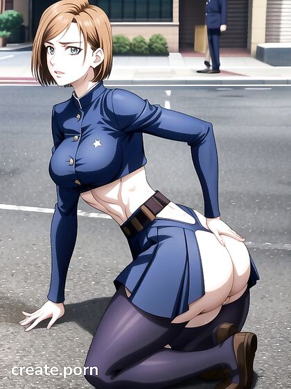 Watching You Intensely While Getting Supported for Juicy Hentai Pleasure