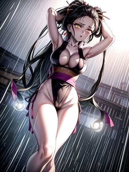 Fit Girl 18+ with Pigtails Enjoying Noontime Hentai Pleasure