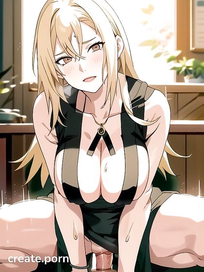 Tsunade from Naruto Shows Off Her Gigantic Ass in Steamy Hentai Scenes