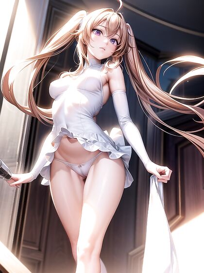 Bottom-Up Camel Toe Action with a Tiny 18+-Ass Hentai Teen 18+